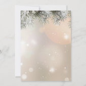 Invitation Fête de Noël affreuse (Dos)