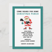 Invitation Fête de Noël amusante (Devant)