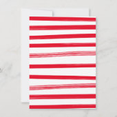 Invitation Fête de Noël amusante pour les amis de Jolly AF (Dos)