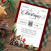 Invitation Fête de Noël annuelle