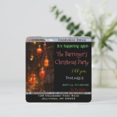 Invitation Fête de Noël annuelle des coups de chaleur (Debout devant)