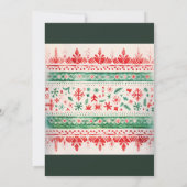 Invitation Fête de Noël Aquarellée moche (Dos)