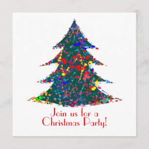 Invitation Fête de Noël, Art Artistique