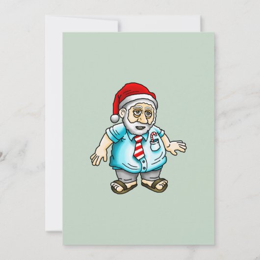 Invitation Fête de Noël au bureau (Dos)