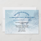 Invitation Fête de Noël au Cabine Wild Deer avec Antler (Devant)