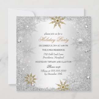Invitation Fête de Noël au Pays des Merveilles d'Hiver 2