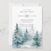 Invitation Fête de Noël au Pin d'Hiver (Devant)