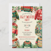 Invitation Fête de Noël au pull moche (Devant)