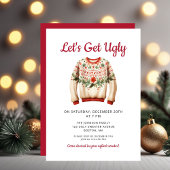 Invitation Fête de Noël au pull moche