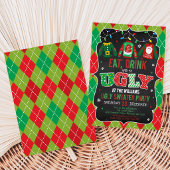 Invitation Fête de Noël au pull moche