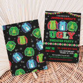 Invitation Fête de Noël au pull moche