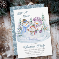Fête de Noël Bonhomme de Neige Qu'il neige