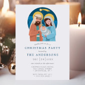 Invitation Fête de Noël chrétienne de la Nativité