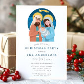 Invitation Fête de Noël chrétienne de la Nativité