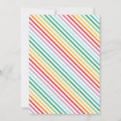 Invitation Fête de Noël colorée Jingle & Mingle (Dos)