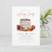 Invitation Fête de Noël cosy (Debout devant)