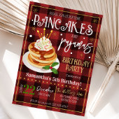 Invitation Fête de Noël Crêpes et Pyjamas