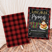 Invitation Fête de Noël Crêpes et Pyjamas
