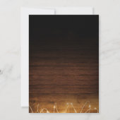 Invitation Fête de Noël d'affaires simple et élégante (Dos)