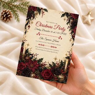 Invitation Fête de Noël Dark Romance I