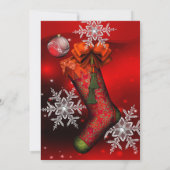 Invitation Fête de Noël de Crystal Rouge (Dos)