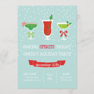 Invitation Fête de Noël de Fêtes de Noël
