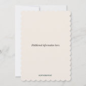 Invitation Fête de Noël de Kitten et Berries Editable (Dos)