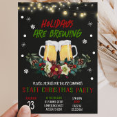 Invitation Fête de Noël de la Bière de Fêtes