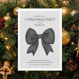 Invitation Fête de Noël de la Botte noire de l'entreprise