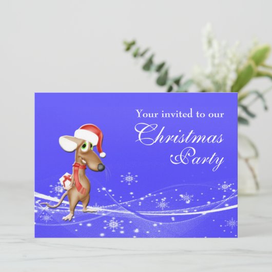 Invitation Fête de Noël de la compagnie (Debout devant)