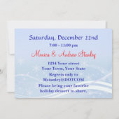 Invitation Fête de Noël de la compagnie (Dos)