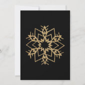 Invitation Fête de Noël de la compagnie | Parties scintillant (Dos)