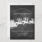Invitation Fête de Noël de la compagnie Rustic (Devant)