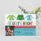 Invitation Fête de Noël de la Douleur moche (Debout devant)