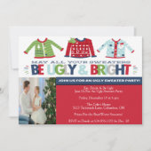 Invitation Fête de Noël de la Douleur moche (Devant)