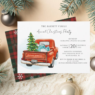 Invitation Fête de Noël de la famille