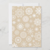Invitation Fête de Noël de la Flèche blanche (Dos)