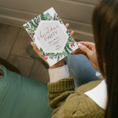 Invitation Fête de Noël de la marine de la pinède de neige mo