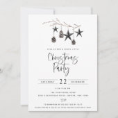 Invitation Fête de Noël de la nature (Devant)