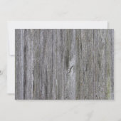 Invitation Fête de Noël de la neige d'hiver (Dos)