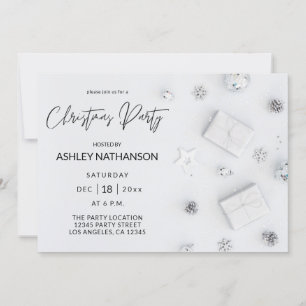 Invitation Fête de Noël de la Pine blanche