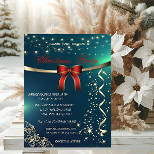 Invitation Fête de Noël de la société Green Bow, Confettis