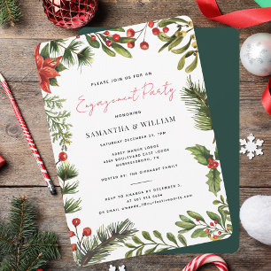 Invitation Fête de Noël de l'Aquarelle