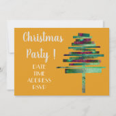 Invitation Fête de Noël de l'artisanat moderne (Devant)