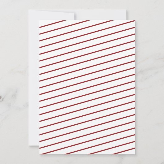 Invitation Fête de Noël de l'échange de biscuits congelés (Dos)