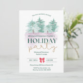 Invitation Fête de Noël de l'enseignant de l'école primaire (Debout devant)