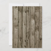 Invitation Fête de Noël de l'entreprise Forest Owl (Dos)