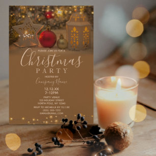 Invitation Fête de Noël de l'entreprise White Star