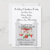 Invitation Fête de Noël de l'invitation (Dos)
