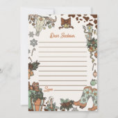 Invitation Fête de Noël de l'Ouest (Devant)